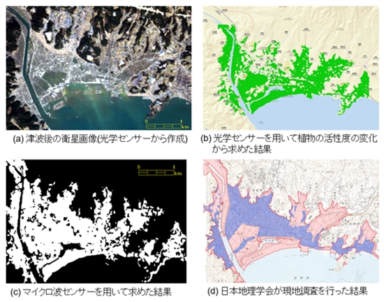 第三十段：衛星データを防災に活かす　～衛星データによる陸前高田市の津波被災状況の解析～